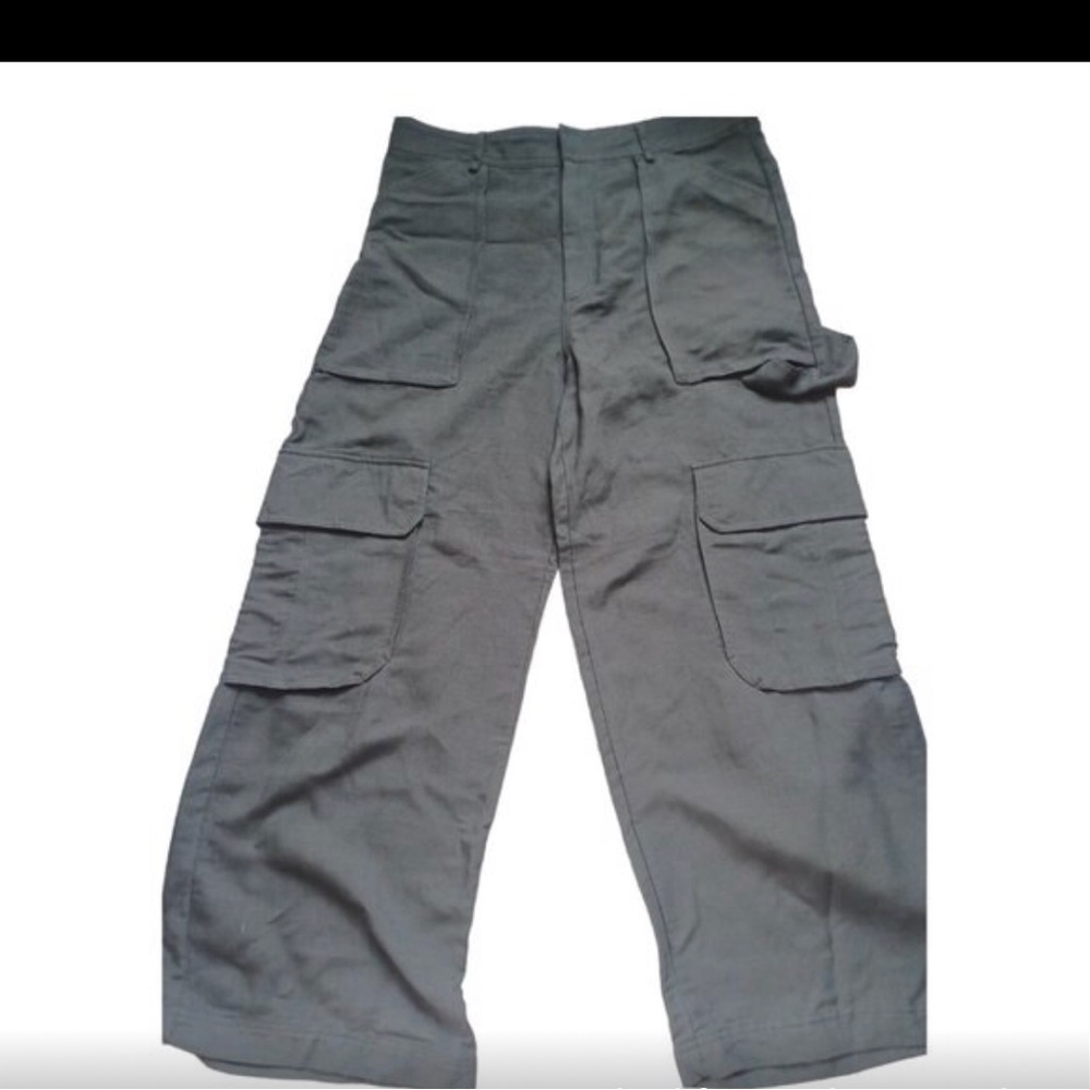 Zara cargo Pants Linen L NWT